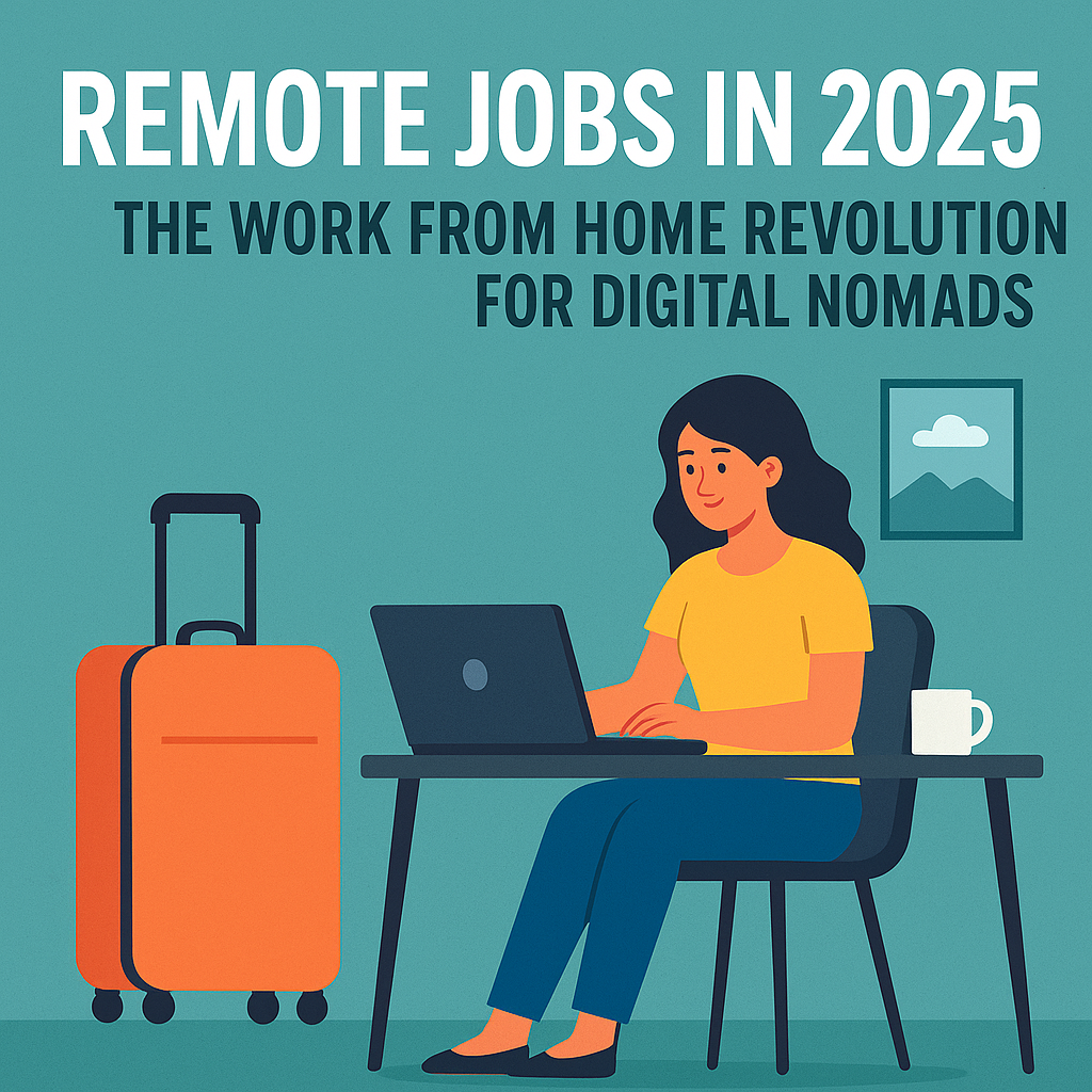 Read more about the article Remote Jobs in 2025: The Work From Home Revolution for Digital Nomads
