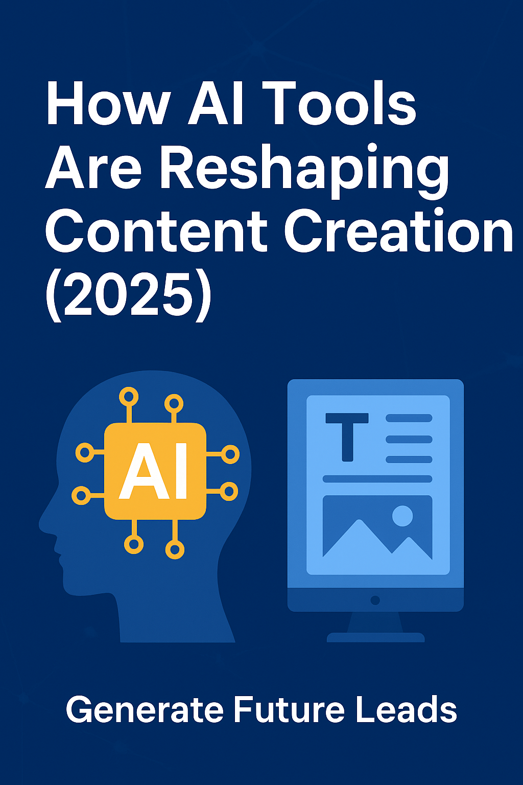 Read more about the article How AI Tools Are Reshaping Content Creation in (2025)